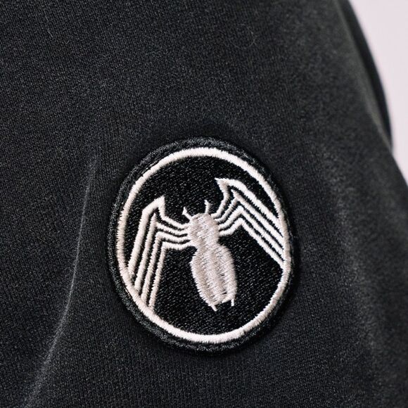 MARVEL VENOM Acid Wash Oversized Pullover hoodie black size 3X nwt - Picture 5 of 7